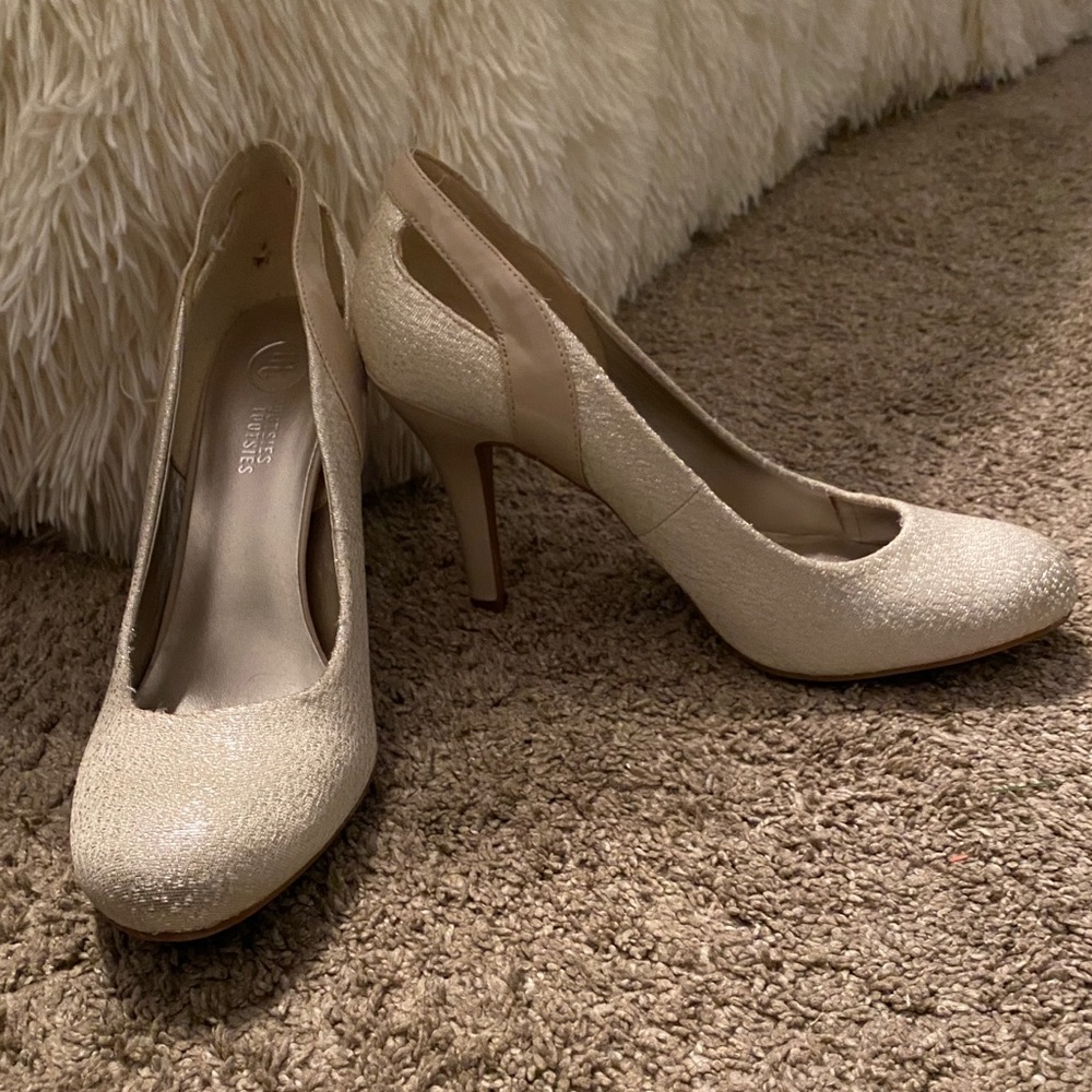 White heels